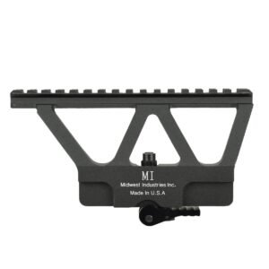 AK Side Rail Mount to Picatinny Rail Adapter – CNC Aluminum Optic Mount for AK47 / AK74 Platform