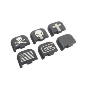 Aluminum Rear Slide Cover Plate for Glock 42 / 43 (Slim Frame Models Gen 1–5)