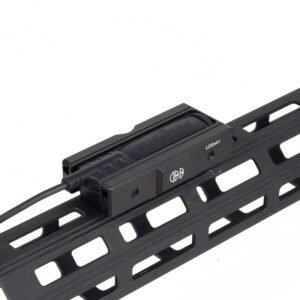 Universal Flashlight Mount Base Aluminum Switch Holder Compact Durable Design