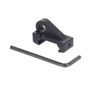 20mm Aluminum QD Butterfly Buckle, Single Double Point Picatinny Rail Sling Strap Connector, Tactical Toy Gear Accessory