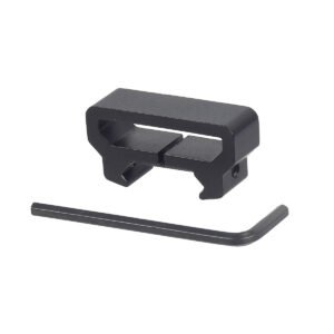 20mm Aluminum QD Butterfly Buckle, Single Double Point Picatinny Rail Sling Strap Connector, Tactical Toy Gear Accessory