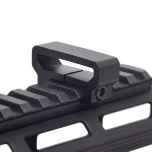 20mm Aluminum QD Butterfly Buckle, Single Double Point Picatinny Rail Sling Strap Connector, Tactical Toy Gear Accessory