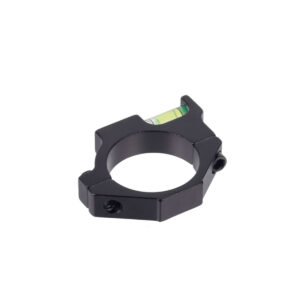 25.4mm 30mm Bubble Level Scope Ring, Aluminum Alloy Rifle Scope Tube Clamp Level Mount Holder