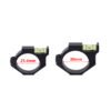 25.4mm 30mm Bubble Level Scope Ring, Aluminum Alloy Rifle Scope Tube Clamp Level Mount Holder