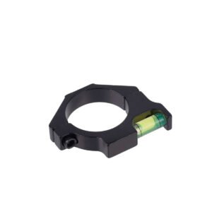 25.4mm 30mm Bubble Level Scope Ring, Aluminum Alloy Rifle Scope Tube Clamp Level Mount Holder