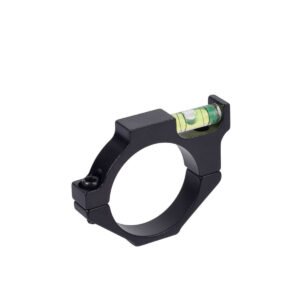 25.4mm 30mm Bubble Level Scope Ring, Aluminum Alloy Rifle Scope Tube Clamp Level Mount Holder