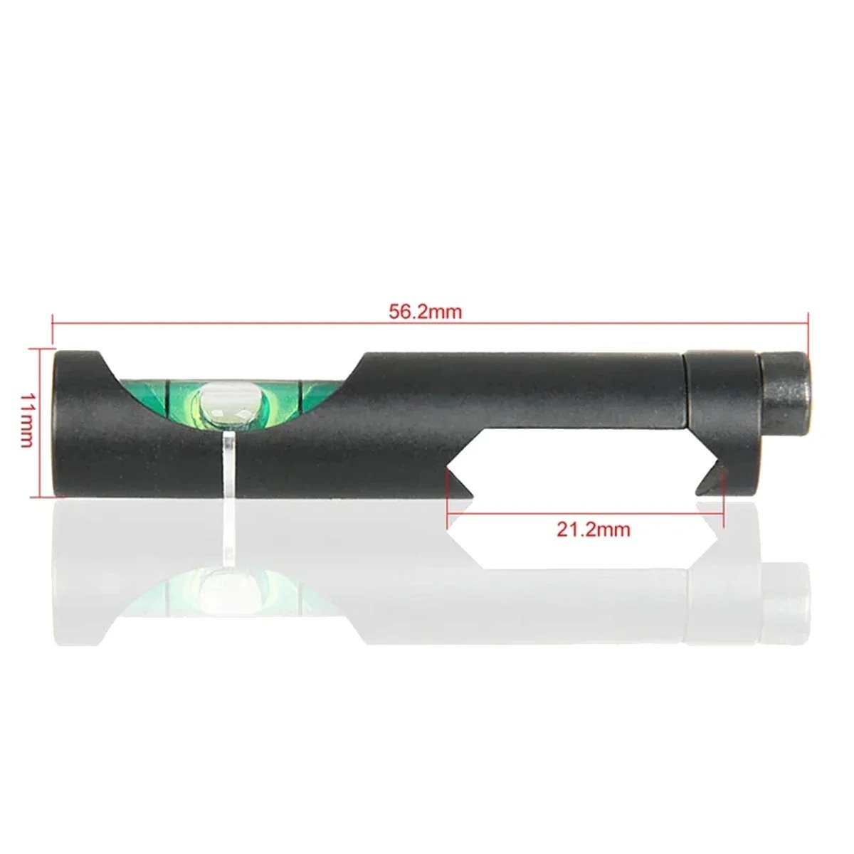 25.4mm 30mm Bubble Level Scope Ring, Aluminum Alloy Rifle Scope Tube Clamp Level Mount Holder-4 25.4mm 30mm Bubble Level Scope Ring, Aluminum Alloy Rifle Scope Tube Clamp Level Mount Holder