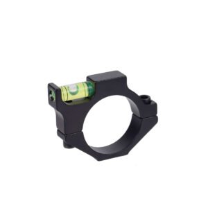 25.4mm 30mm Bubble Level Scope Ring, Aluminum Alloy Rifle Scope Tube Clamp Level Mount Holder
