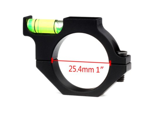 25.4mm 30mm Bubble Level Scope Ring, Aluminum Alloy Rifle Scope Tube Clamp Level Mount Holder-8 25.4mm 30mm Bubble Level Scope Ring, Aluminum Alloy Rifle Scope Tube Clamp Level Mount Holder