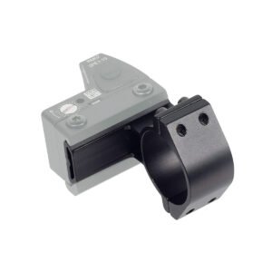 25.4mm 30mm Scope Mount Ring, Tube Clamp Bracket with Rail for Flashlight Laser Sight