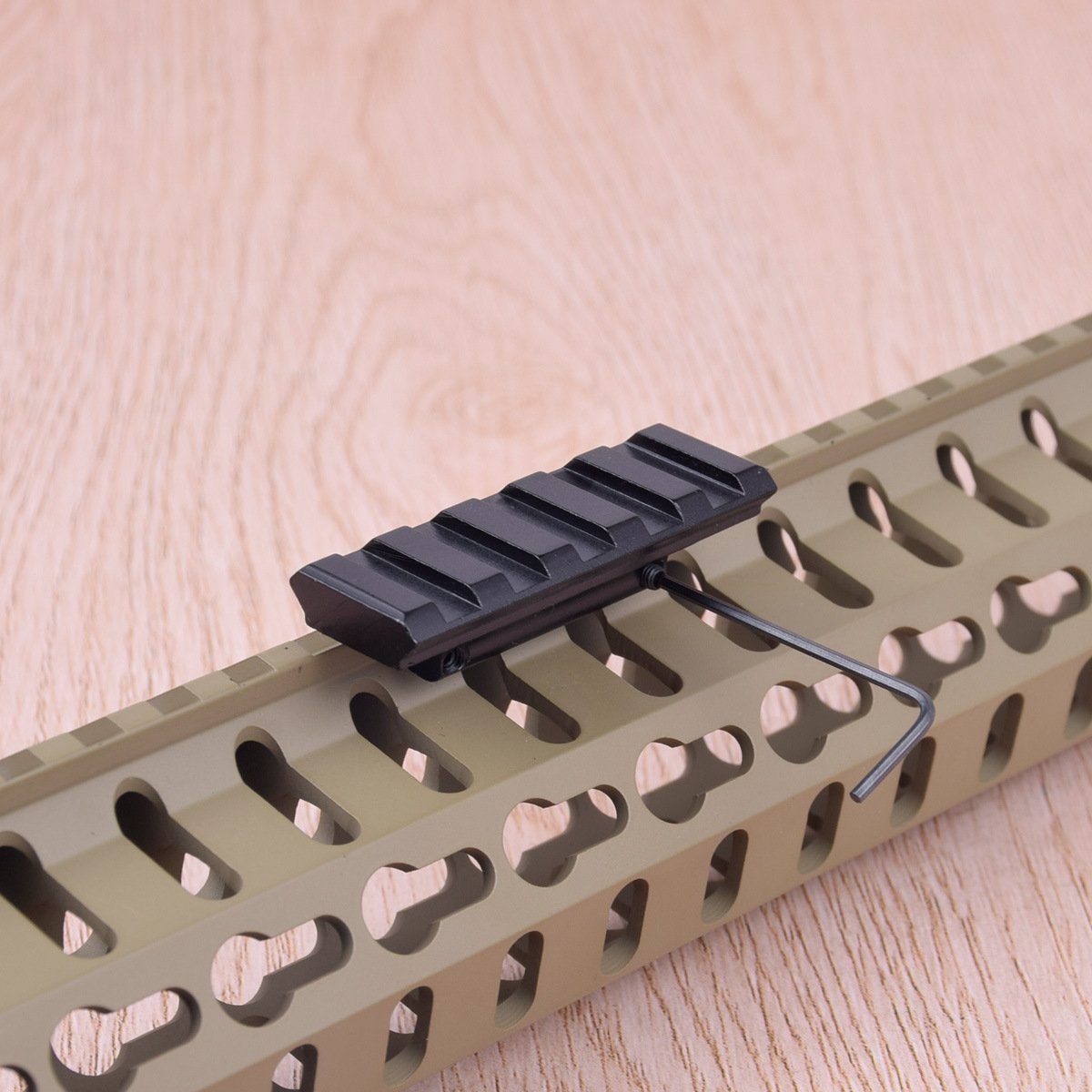 45 Degree Offset Riser Mount, 20mm Hollow Out Tactical Scope Mount Holder-3 45 Degree Offset Riser Mount, 20mm Hollow Out Tactical Scope Mount Holder