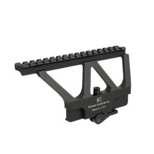 Aluminum AK105 Side Rail Scope Mount, Quick Detach 20mm Picatinny Rail Adapter for AK Optic Sight
