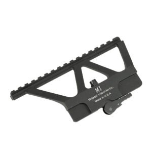Aluminum AK105 Side Rail Scope Mount, Quick Detach 20mm Picatinny Rail Adapter for AK Optic Sight