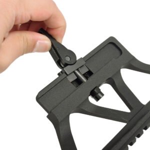 Aluminum AK105 Side Rail Scope Mount, Quick Detach 20mm Picatinny Rail Adapter for AK Optic Sight