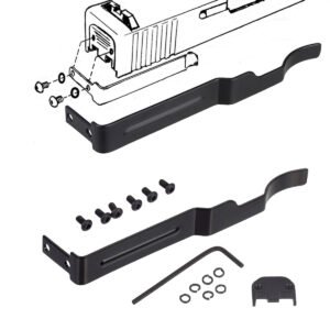 Concealed Carry Belt Clip Holster Compatible with Glock Gen 1 to 5