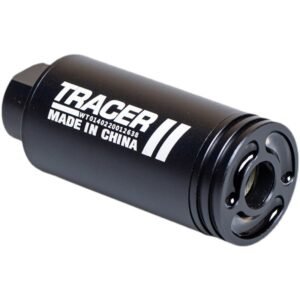 Flame Pig Luminous Flash Suppressor, Metal Texture Tactical Toy Accessory