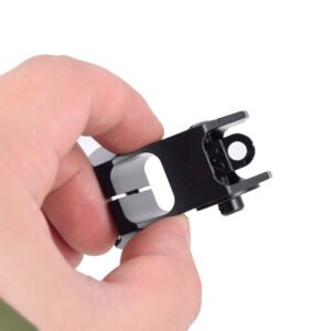 New Style DD Metal Iron Sight Set, CNC Machined Front & Rear Dual Iron Sights, Backup Mechanical Sight for AR M4