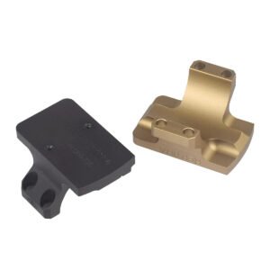 RMR Vertical Mount, REPTILIA Base, GEISSELE 1.93″ Rail, 25.4mm Engraved Adapter