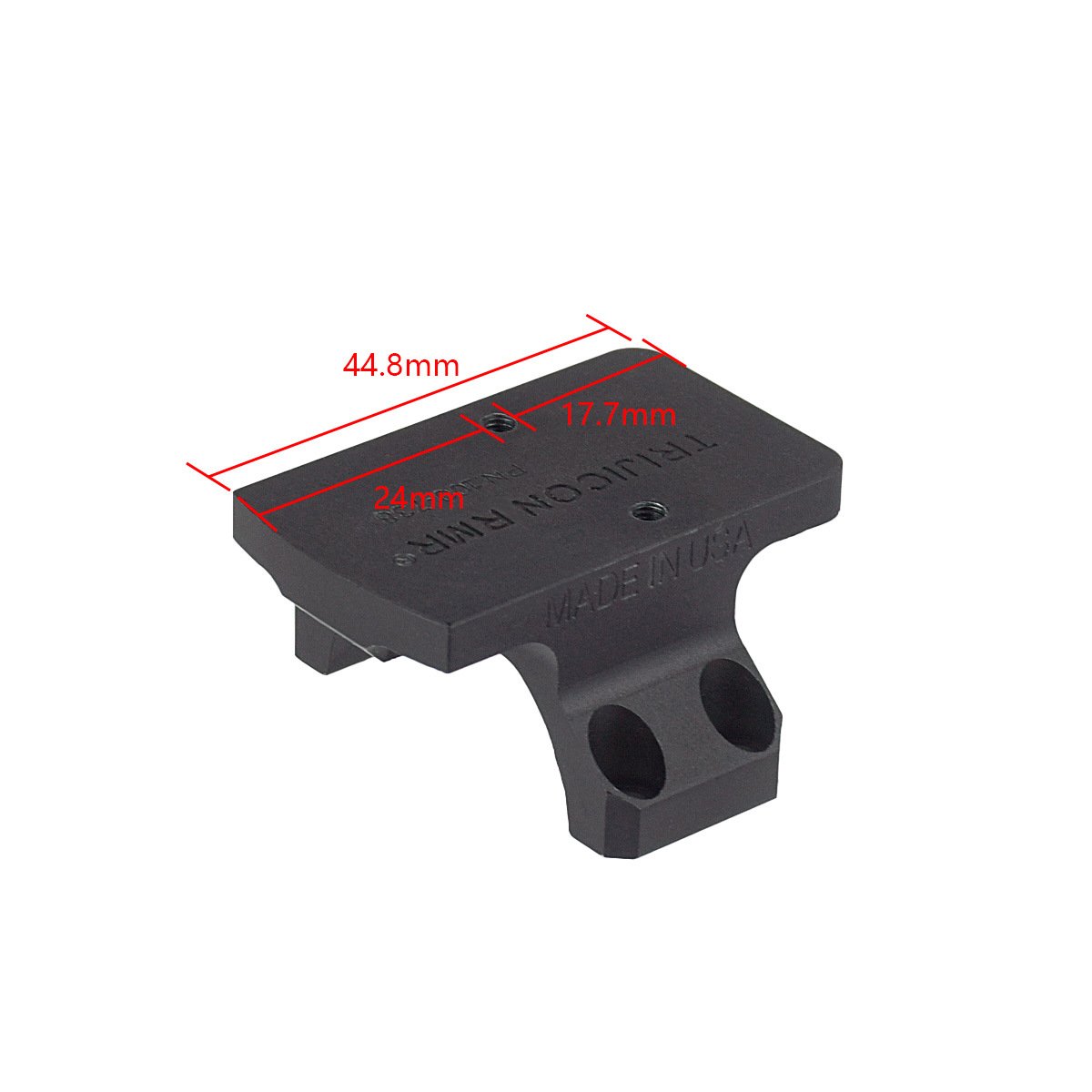 RMR Vertical Mount, REPTILIA Base, GEISSELE 1.93″ Rail, 25.4mm Engraved Adapter-5 RMR Vertical Mount, REPTILIA Base, GEISSELE 1.93″ Rail, 25.4mm Engraved Adapter
