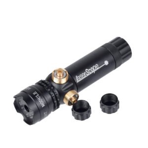 Tactical Red Green Laser Sight, Full Metal Adjustable Large Laser with Pressure Switch, 20mm Picatinny Rail Hunting Aiming Pointer