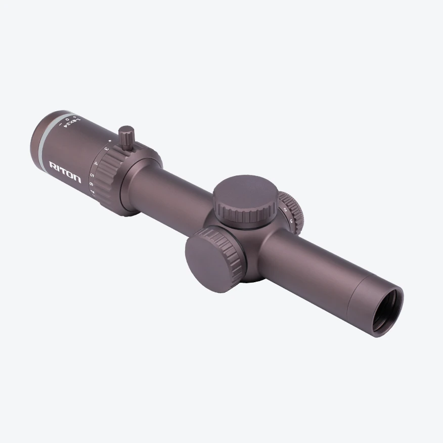 Riton 3 Tactix 1-8x24 2022FDE LPVO rifle scope