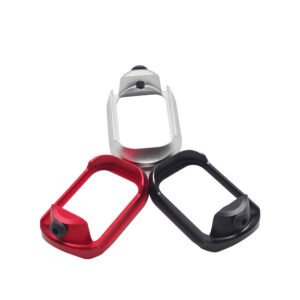 Three aluminum Glock magwells for Gen 3 and Gen 4 frames