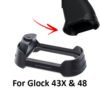 Магвел Glock 43X та 48 у чорному алюмінії