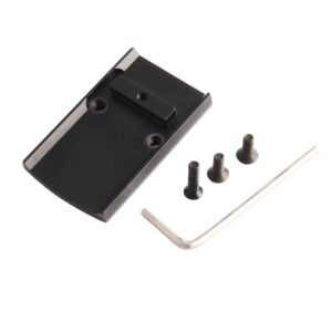 Glock RMR mount plate with screws and hex key