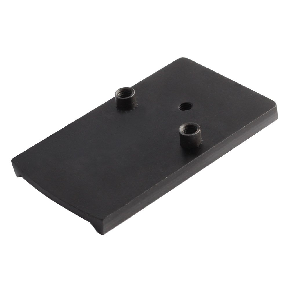 Underside of the Glock RMR mount plate showing the dovetail profile Underside of the Glock RMR mount plate showing the dovetail profile