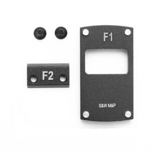 Pistol red dot mount plate F1 for S&W M&P with dovetail bar and screws