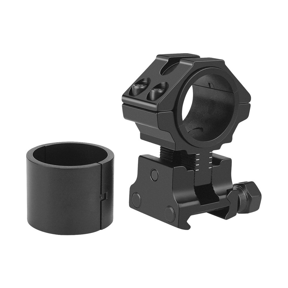 30 mm scope ring with 25.4 mm (1 inch) reducer insert 30 mm scope ring with 25.4 mm (1 inch) reducer insert